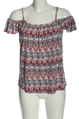 KANGAROOS Camisa tipo Carmen Mujeres Camisa Talla EU 40 blanco-rojo-azul - Imagen 1 de 4