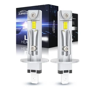 24000LM H1 LED Bulb Headlight Bright White for Acura RSX 2002-2004 High Beam 2x - Foto 1 di 12