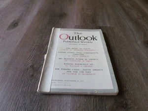 VINTAGE NOVEMBER 24, 1915 THE OUTLOOK WEEKLY MAGAZINE - Picture 1 of 5