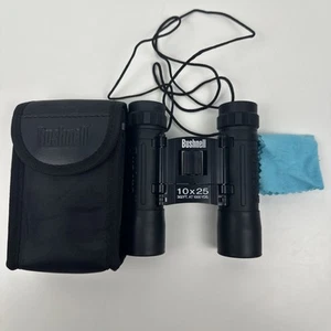 Bushnell Binoculars 10X25 302ft At 1000yds Compact w/ Original Case Works Great - Picture 1 of 22