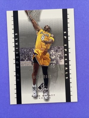 2003 Upper Deck SP Authentic KOBE BRYANT 0453/2000 Specials HOF LA Lakers read - - Image 1 of 4