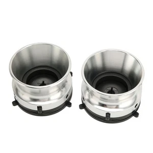 1 Pair NAB Hub Adapters Polished Aluminium 10in Opener Universal Loading Devi FY - Picture 1 of 23