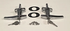 1930 1931 Model A Ford Outside Locking Door handle set Matching Keys - Bild 1 von 1