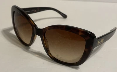 Gafas de sol para mujer COACH marrón tortuga degradado marrón lente HC8210 “LEER” Foto 1 de 4