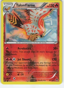 Talonflame 10/119 XY - Phantom Forces Rare Reverse Holo MP Pokémon TCG - Picture 1 of 2