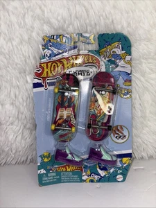 NEW 2023 Hot Wheels SKATE Snake Strummer & Hot Stepper Skateboard - Picture 1 of 7