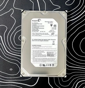 Seagate 250GB IDE HDD ST3250824A – 7200RPM – ONLY 11 Power-On Hours! - Picture 1 of 3