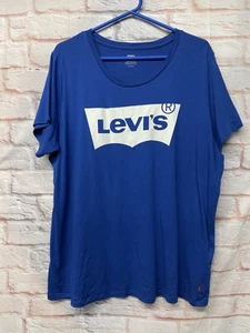 T-shirt Levi's, taglia 2XL, colore blu - Foto 1 di 2