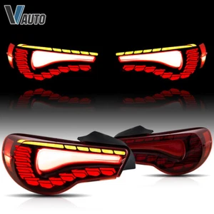 Luces traseras LED VLAND para Toyota 86 Subaru BRZ Scion FR-S luces de freno traseras rojas - Imagen 1 de 11