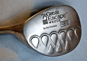 GREAT ESCAPE / Pat Simmons ~ Standard  Men's, LH 58°  Lob Wedge ~ Used - Picture 1 of 4