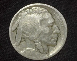 1914-D INDIANERKOPF BÜFFEL NICKEL 5 CENT SEHR GUT ~A2 - Bild 1 von 2