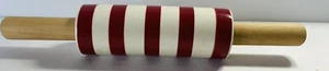 Threshold Mini Ceramic Rolling Pin with Wood Handle. 6" Roller, 12" Long - Picture 1 of 5