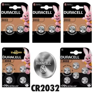 CR2032 Coin Cell Duracell Battery For Medical, Fitness. Security Devices & Toys - Picture 1 of 11