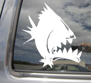 Piranha Fish - Pirana Caribes Car Laptop Bumper Window Vinyl Decal Sticker 01503 - Picture 1 of 2