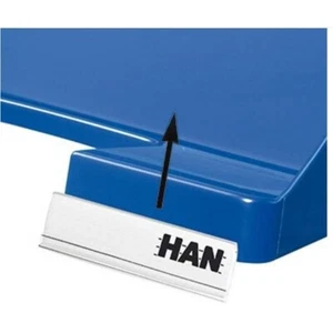 10 HAN Beschriftungsschilder mit Clip (transparent) - Bild 1 von 5