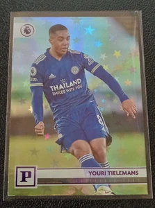Youri Tielemans 2020-21 Panini Chronicles #2 Purple Astro Premier League - Picture 1 of 2