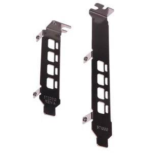 Low/High Profile Bracket 4DP Baffle Port For AMD FirePro W4100 Graphic VideoCard - Afbeelding 1 van 13