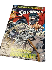SUPERMAN # 78 ( DC JUN 1993 ) NEWS STAND ! DOOMSDAY FOR DOOMSDAY ! FAST SHIPPING - Picture 1 of 3