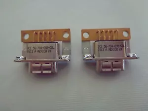 SCI 56-704-005 D-Sub Connector w/ EMI, DB9 Female PCB Mount (2 Piece Lot) - New - Picture 1 of 4