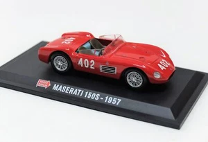 Modellini auto 1000 MIGLIA scala 1:43 MASERATI 150 S collezione modellismo ixo - Foto 1 di 2