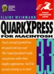 QuarkXPress 3 3 Mac VIS QuickStart (Visual QuickStart Guides) By - Picture 1 of 1