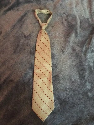 Corbata de seda vintage Valentino Cravatte hecha en Italia Foto 1 de 4