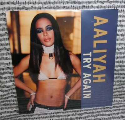 Aaliyah - Try Again 12" Single Vinyl LP Original 2000 NEW & FACTORY SEALED Remix - Image 1 of 4