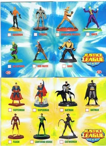 Justice League Alloy Justice Dc Comics Series Complete 14 Personaggi-Edibas 2013 - Picture 1 of 1