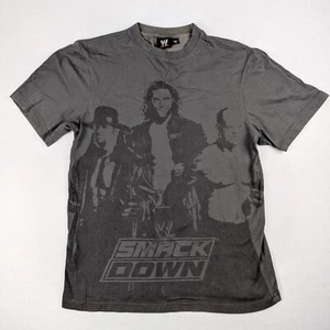 WWE Authentic Smack Down Undertaker Kane Edge Batista Grey Medium T-Shirt Tee - Bild 1 von 9