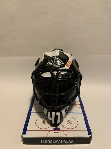 Jaraslov Halak NY Islanders SGA Replica Goalie Helmet BROOKLYN ISLANDERS SGA NIB Cover