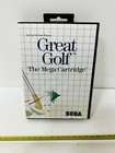 SEGA MASTER SYSTEM GREAT GOLF CARTUCCIA PARI AL NUOVO