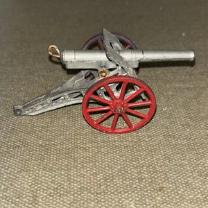 Vintage Barclay BC2. Cannon, Spring Firing, 4” Long Spoked Wheels. VGC! - Picture 1 of 7