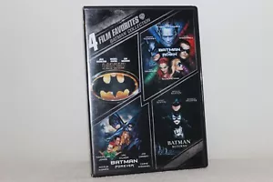 BATMAN COLLECTION 4 FILM FAVORITES -DVD NEW IN SHRINKWRAP - Picture 1 of 4