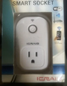 iCraig Smart Socket Built In WiFi Compatible With Smartphones- CSH301~ NIB - Picture 1 of 2