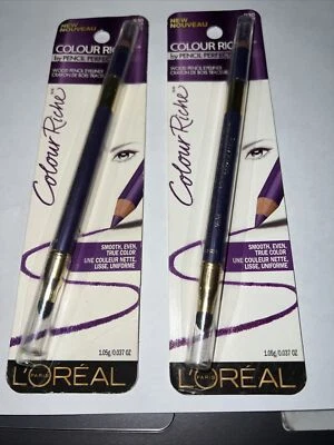 2L'Oreal Paris Colour Riche by Pencil Perfect Wood Pencil Eyeliner  #930 VIOLET - Image 1 of 2