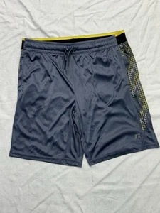 Russell Boys Gray, Yellow & Black Athletic Shorts , Size X-large(14-16). 2M - Picture 1 of 7