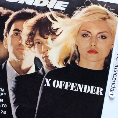 ORIGINAL 1977 BLONDIE X 7" VINYL 45 NM DEBBIE HARRY NEAR MINT - Image 1 of 4