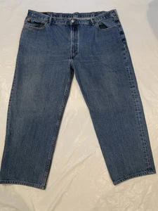 Levi's 550 Relaxed Fit Men's Medium Wash Jeans 48x30 - Picture 1 of 14