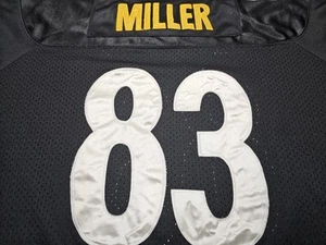 Heath Miller Pittsburgh Steelers NFL #83 Jersey Size 50 Reebok - Picture 1 of 13