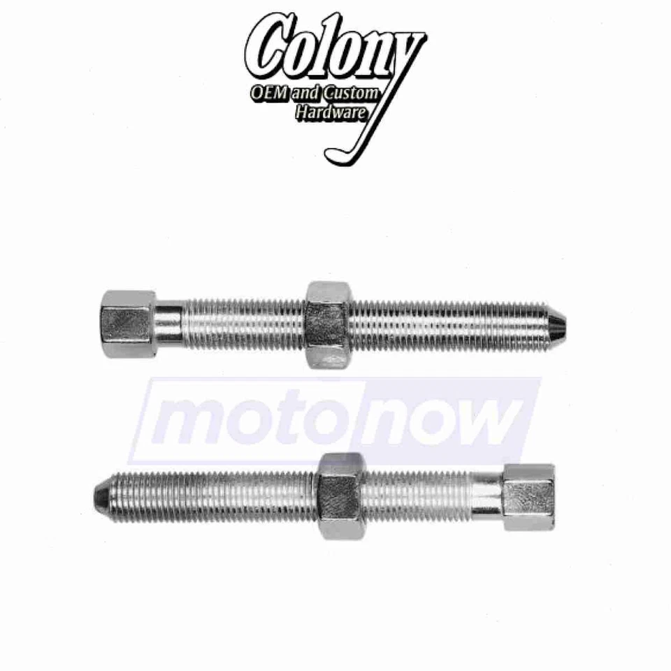 Colony Axle Adjusters for 1941-1950 Harley Davidson F - Drive Chain mq Foto 1 de 4