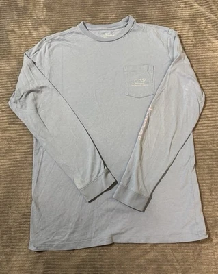 Camiseta Mujer Vineyard Vines Manga Larga Azul Claro XL Foto 1 de 4