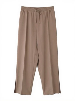 Lane Bryant Women's  beige Stretch Pull On Draw Sting Pants Plus Size 22/24 - Image 1 of 4