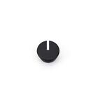 9mm Black Knob Cap with Indicator Line for DBX 900-Series (902, 904)