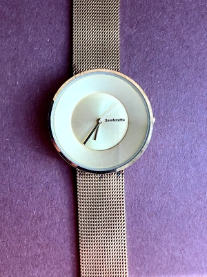 Lambretta Cielo Gold Tone Metal Chain Band  & Face Quartz Watch - Image 1 of 4