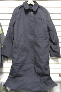 Neu aus altem Lagerbestand Neu in Verpackung USGI Damen Allwetter Trenchcoat mit abnehmbarem Innenfutter 3346 blau 12L - Bild 1 von 5