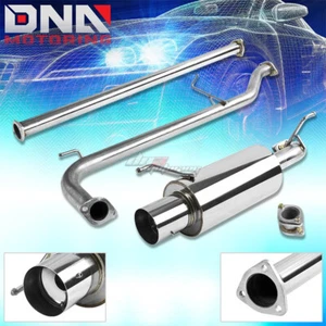 4"MUFFLER TIP STAINLESS STEEL EXHAUST CATBACK SYSTEM FOR 98-02 ACCORD 2.3L L4 - Picture 1 of 1