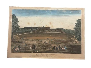 Antique French Engraving CHATEAU DE L'ORANGERIE DE VERSAILLES - Picture 1 of 8