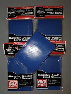 Kartenzubehör Monster Deck Protektoren - blau Menge 5 - 300 Größe 2 1/2 x 3 1/2" - Bild 1 von 1