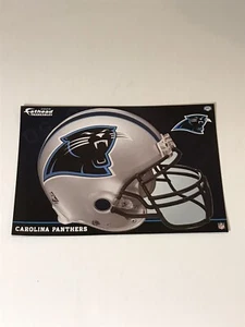 Carolina Panthers Football Helmet Logo Fathead Tradeable 2009 NFL Sticker Decal - Picture 1 of 3