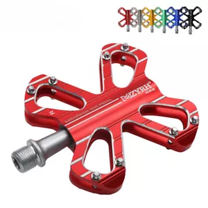 Bicycle Pedals 3 Sealed Bearings Road Bike Non-Slip Waterproof Bicycle Pedals - Picture 1 of 38